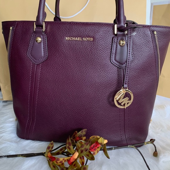 MICHAEL Michael Kors Handbags - MICHAEL KORS ARIA 35F8GxAT3L GRAB BAG LEATHER